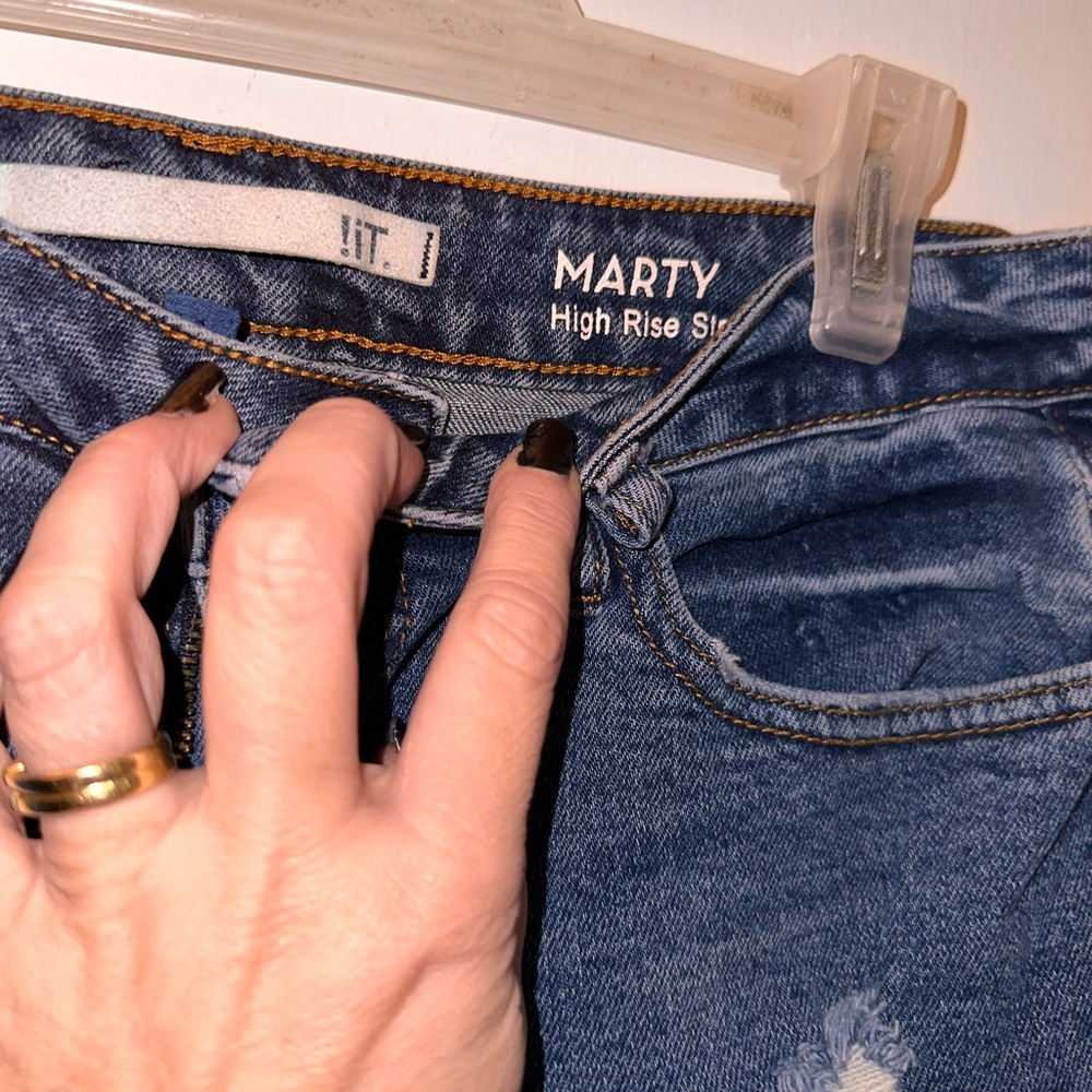Ladies High Rise Jeans - Picture 3 of 3